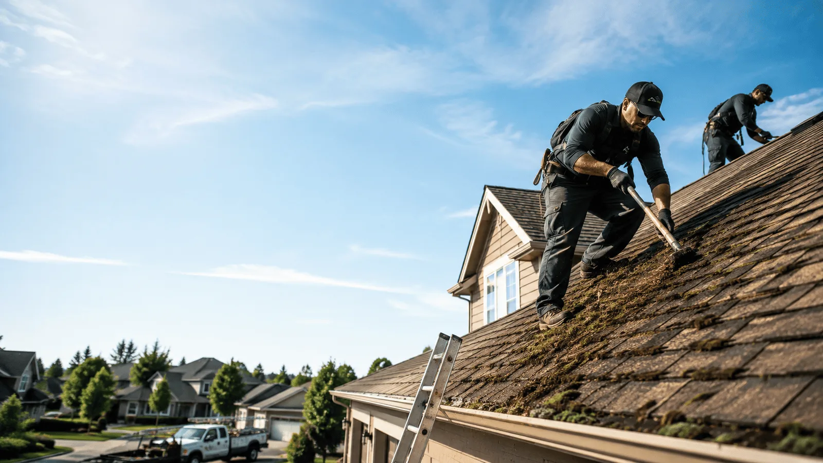 Roof Moss Removal in Hico, TX near me